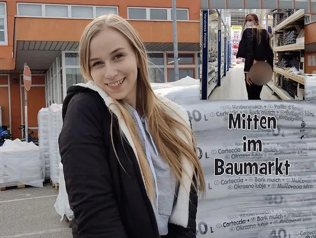 Mitten im Baumarkt durchgefickt