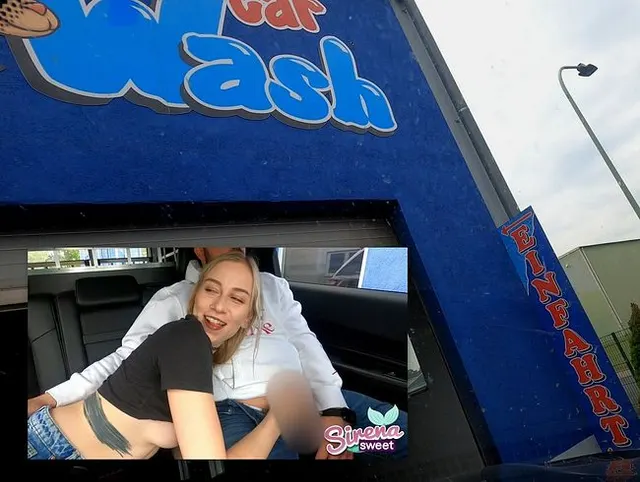 Blowjob in der Autowaschanlage